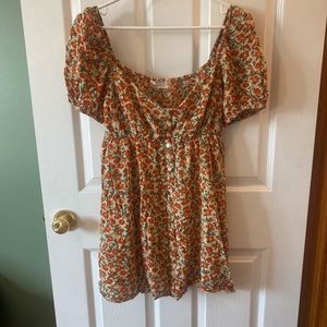 Floral flowy dress